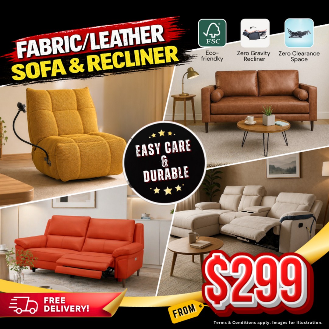 Four-Star-Final-Pre-Renovation-Clearance-Sale-4 8–12 July 2026: Four Star Final Pre-Renovation Clearance Sale – Save Up to 90% Off Mattresses, Sofas, Bedframes and Home Furniture at Kallang Flagship Store