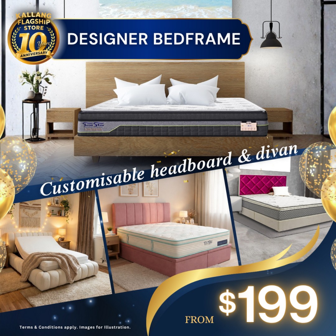 Four-Star-Furniture-10th-Anniversary-Sale-With-Up-To-90-Off-1 22-26 July 2026: Four Star Furniture: 10th Anniversary Sale With Up To 90% Off Mattresses, Bedframes From $199, Sofas From $299 At Kallang Flagship Store