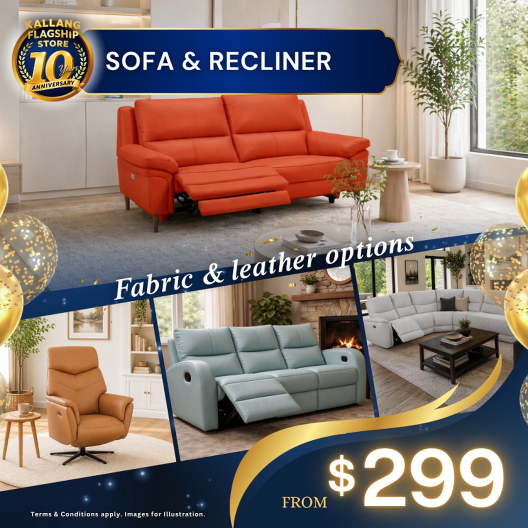 Four-Star-Furniture-10th-Anniversary-Sale-With-Up-To-90-Off-3 22-26 July 2026: Four Star Furniture: 10th Anniversary Sale With Up To 90% Off Mattresses, Bedframes From $199, Sofas From $299 At Kallang Flagship Store