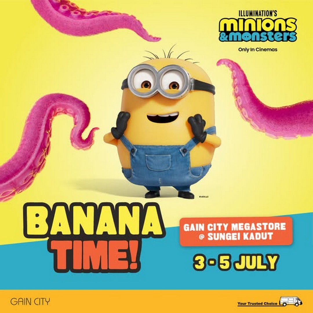 Gain-City-Banana-Time-Experience-at-Sungei-Kadut 3–5 July 2026: Gain City Banana Time Experience at Sungei Kadut – In-Store Promotion & Live Demo Event