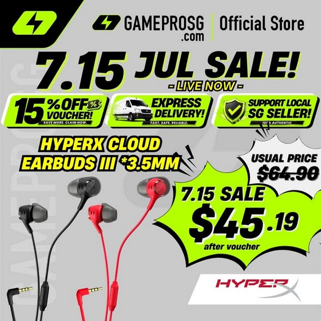 GamePro-Singapore-7.15-Shopee-Gaming-Gear-Flash-Sale-1 15 July 2026: GamePro Singapore 7.15 Shopee Gaming Gear Flash Sale with Up to 15% Off, Free Gifts and Next-Day Delivery Deals