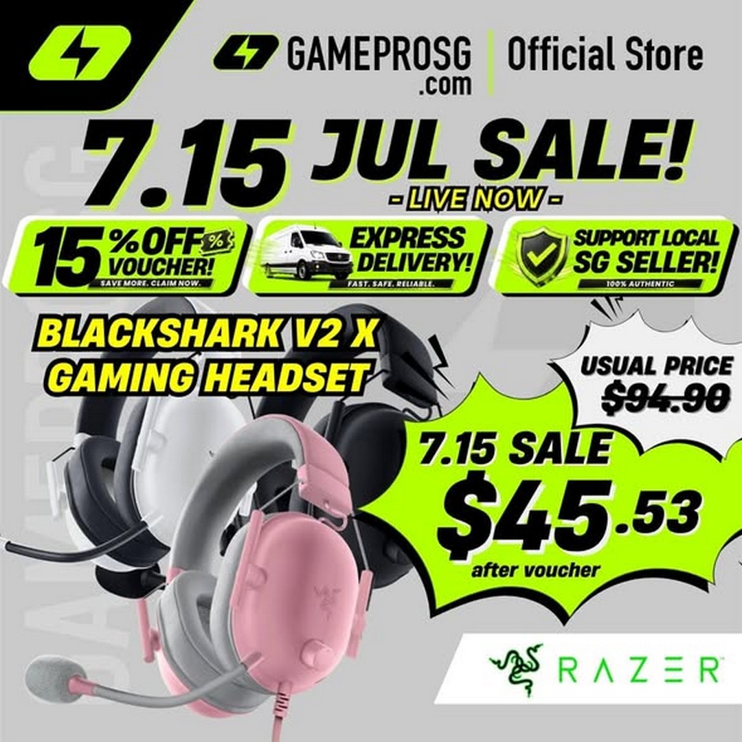 GamePro-Singapore-7.15-Shopee-Gaming-Gear-Flash-Sale-2 15 July 2026: GamePro Singapore 7.15 Shopee Gaming Gear Flash Sale with Up to 15% Off, Free Gifts and Next-Day Delivery Deals