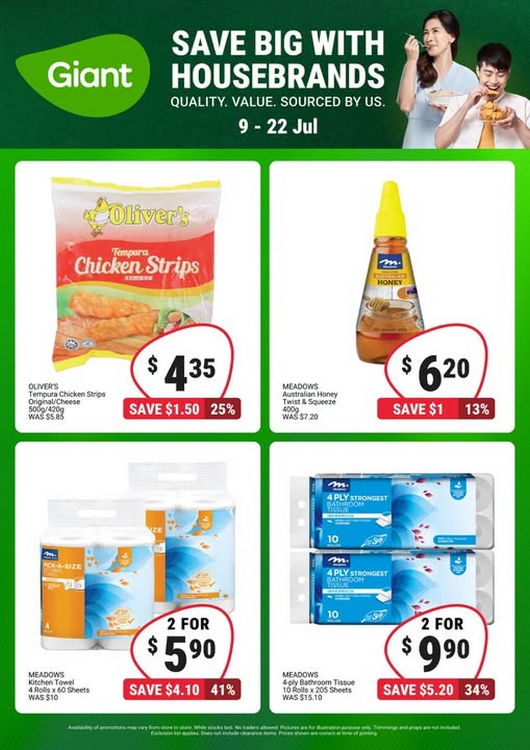 Giant-Singapore-Housebrands-Promotion 9-22 July 2026: Giant Singapore Housebrands Promotion – Save More on Everyday Groceries and Household Essentials Sale