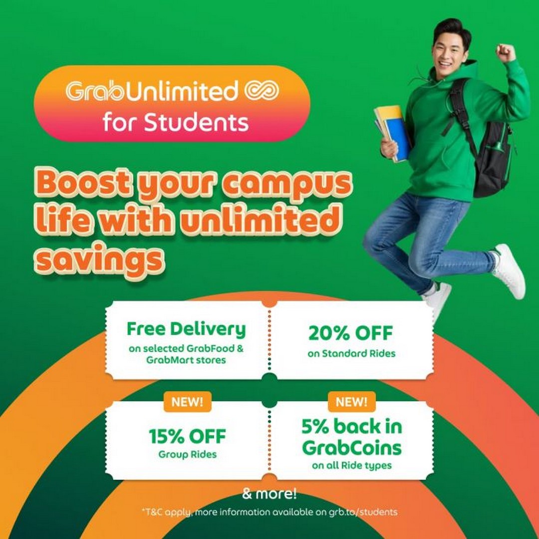 Grab-Malaysia-GrabUnlimited-for-Students-Promotion 9 July 2026 onwards: Grab Malaysia GrabUnlimited for Students Promotion – Free 1-Month Trial with Ride Discounts, Free Delivery and More Student Savings
