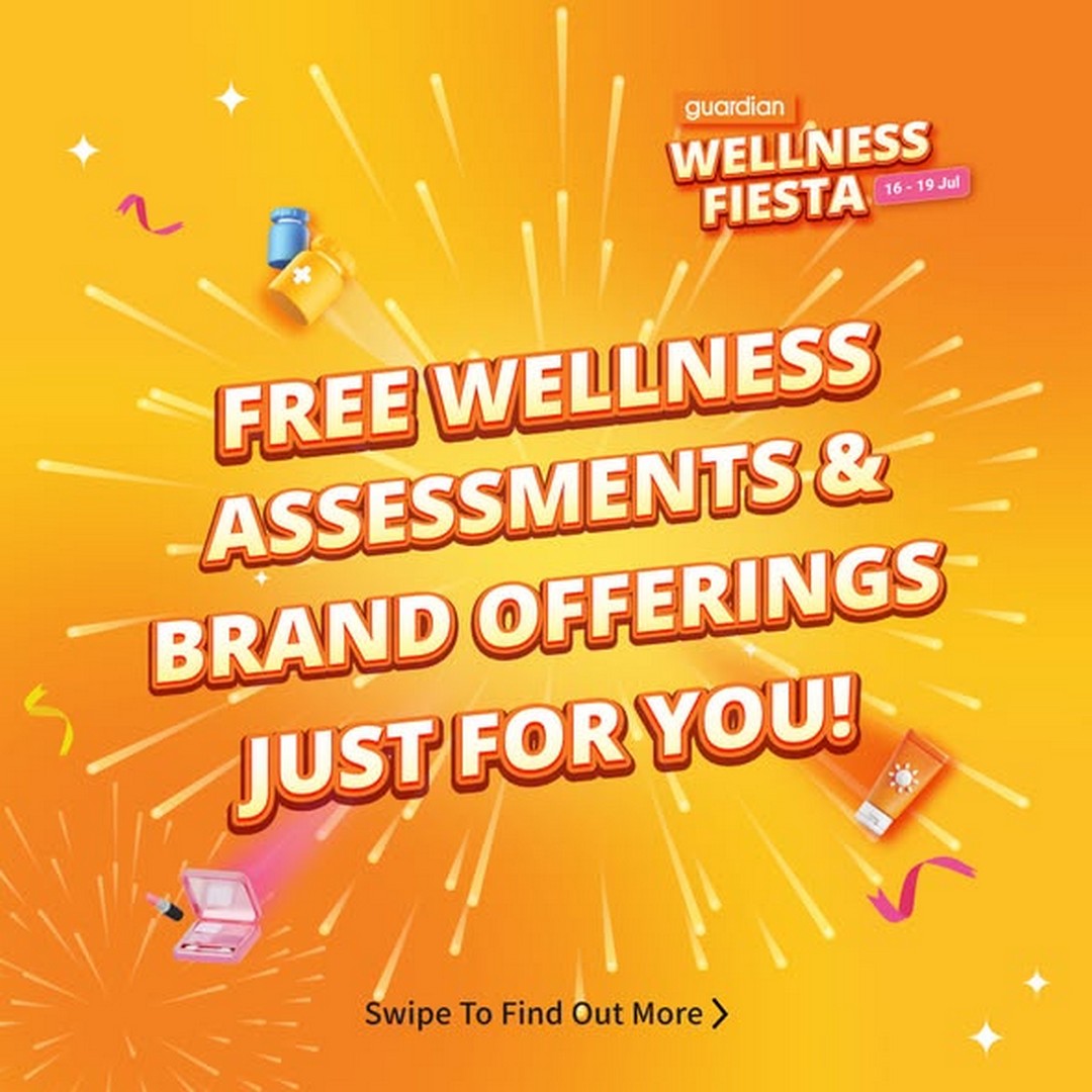 Guardian-Wellness-Fiesta-Promotion-at-Suntec-Convention-Centre 16-19 July 2026: Guardian Wellness Fiesta Promotion at Suntec Convention Centre – Free Wellness Assessments, Buy 1 Free 1 Deals and Exclusive Health & Beauty Event in Singapore