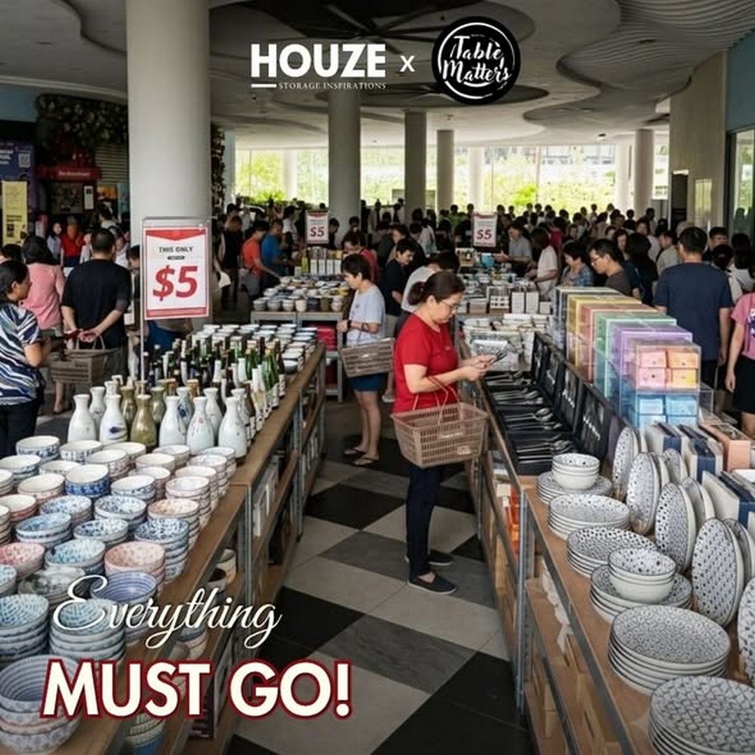HOUZE-Singapore-Islandwide-Road-Tour-Sale-4 23-26 July 2026: HOUZE Singapore Islandwide Road Tour Sale Promotion at SAFRA Punggol with Up to 80% Off Home Essentials and $1 Bargains