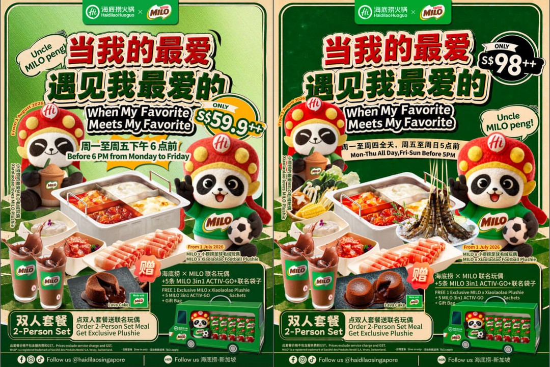 Haidilao-Hot-Pot-x-MILO-Collaboration-Promotion 1 July - 30 September 2026: Haidilao Hot Pot x MILO Collaboration Promotion – Enjoy Exclusive 2-Person Sets from RM59.90 with Free Gifts and National Day Specials