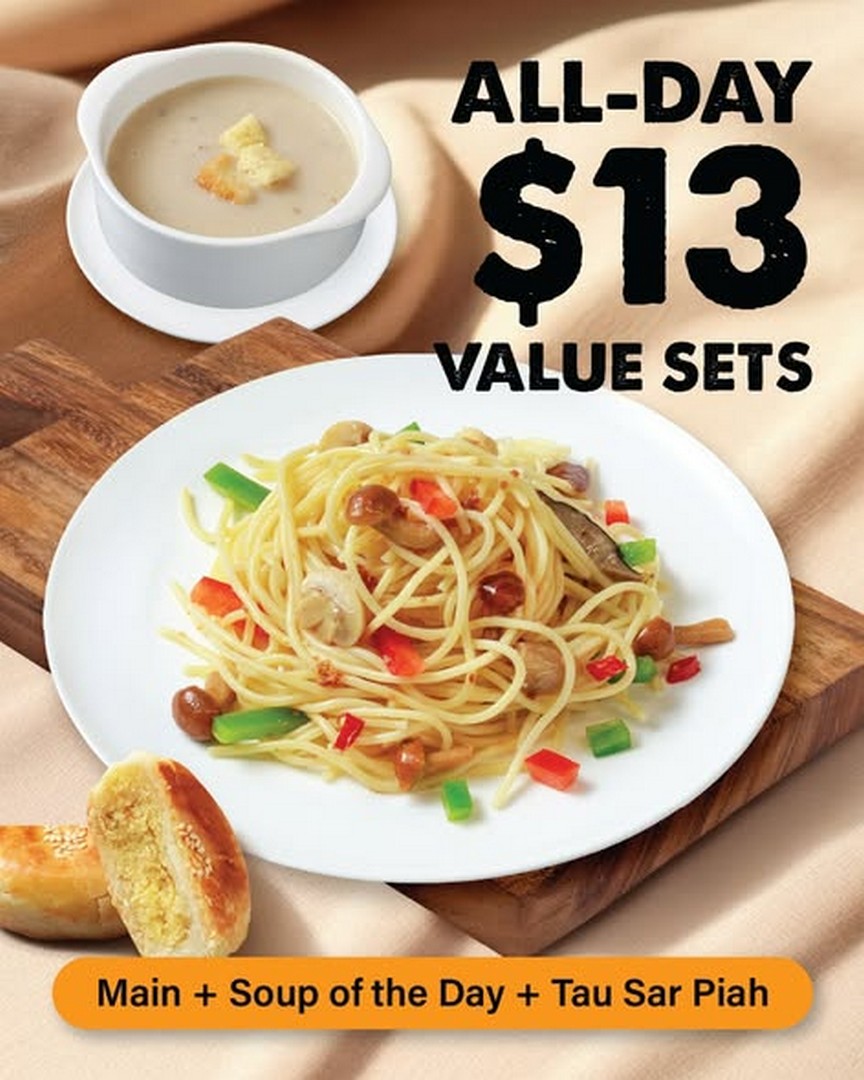 Hans-Cafe-Cake-House-All-Day-13-Value-Set-Promotion 1 July–31 October 2026: Han’s Cafe & Cake House All-Day $13 Value Set Promotion Across Singapore Outlets: Affordable Dining Promotion with Main, Soup and Tau Sar Piah