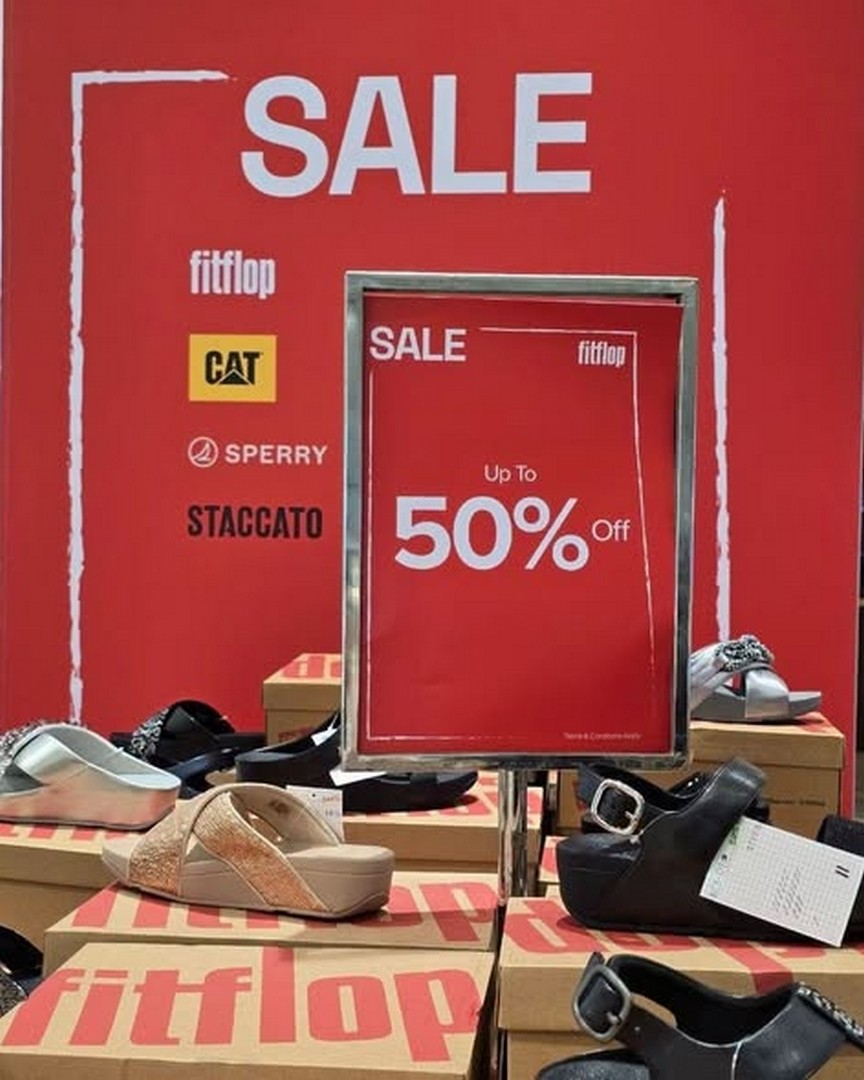 Isetan-Singapore-Footwear-Sale Now Till 30 July 2026: Isetan Singapore Footwear Sale Promotion: Enjoy Up To 50% Off Stylish Shoes From FitFlop, CAT, Sperry And Staccato At Isetan Scotts