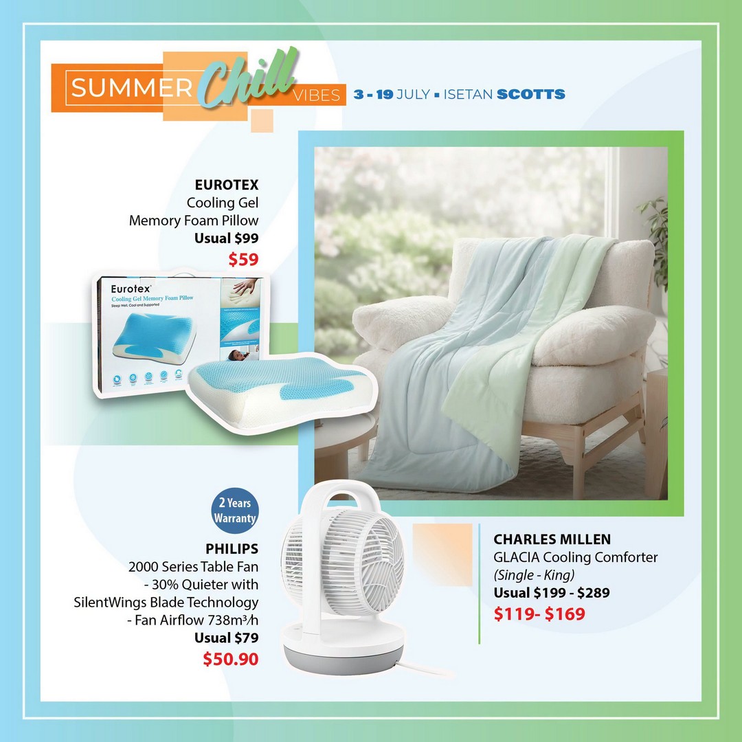 Isetan-Singapore-Summer-Chill-Vibes-Promotion-5 3–19 July 2026: Isetan Singapore Summer Chill Vibes Promotion – Discover Seasonal Fashion, Beauty, Sports and Family Essentials at Isetan Scotts