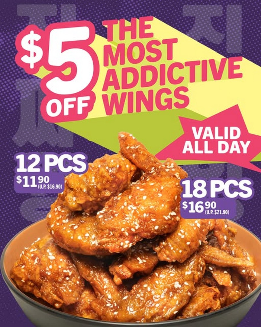 Jinjja-Chicken-5-OFF-Signature-Fried-Chicken-Promotion 6 July 2026 onwards: Jinjja Chicken $5 OFF Signature Fried Chicken Promotion – Enjoy 12pcs from Just $11.90 and 18pcs for Only $16.90 at All Singapore Outlets