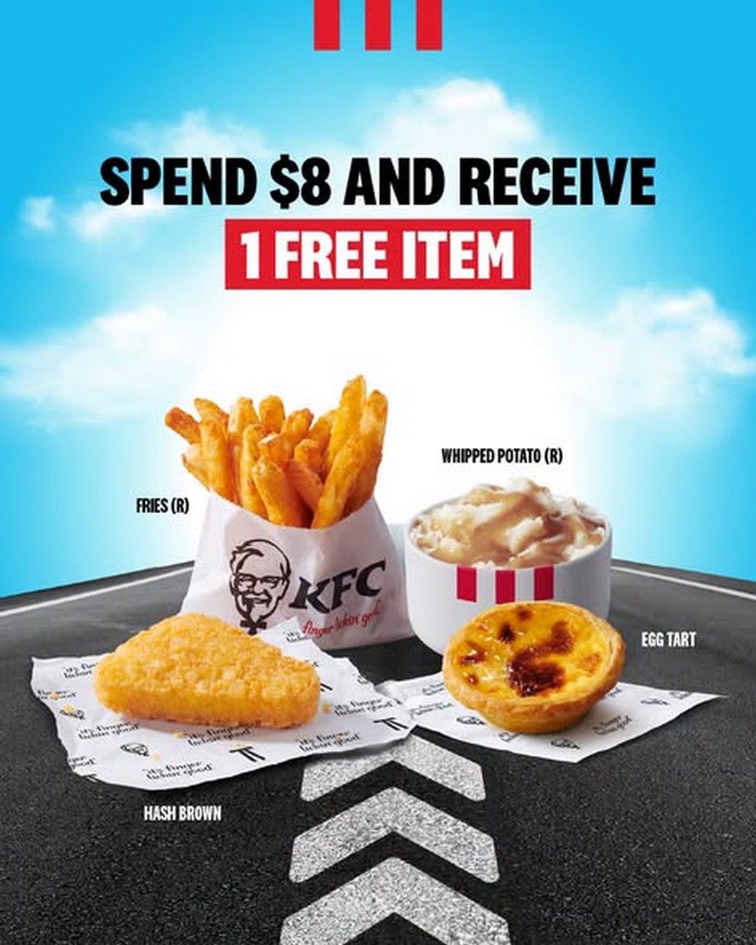 KFC-Singapore-Drive-Thru-Decal-5-Voucher-Giveaway-Promotion-1 3 July 2026 onwards: KFC Singapore Drive-Thru Decal & $5 Voucher Giveaway Promotion, Islandwide Drive-Thru Freebie Campaign