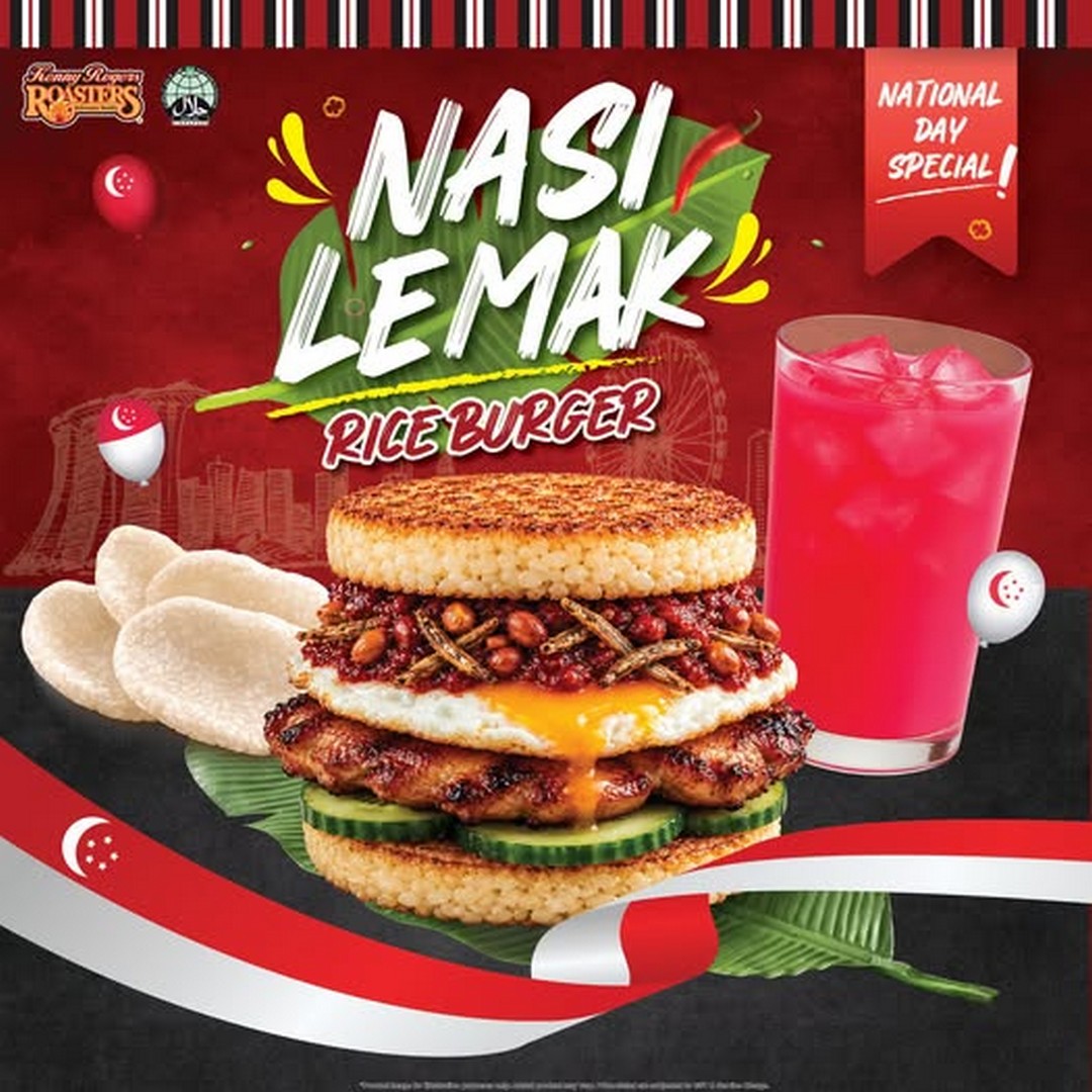 Kenny-Rogers-Roasters-Singapore-National-Day-Promotion-Launching 1-31 August 2026: Kenny Rogers Roasters Singapore, National Day Promotion Launching New Nasi Lemak Rice Burger Limited-Time Special