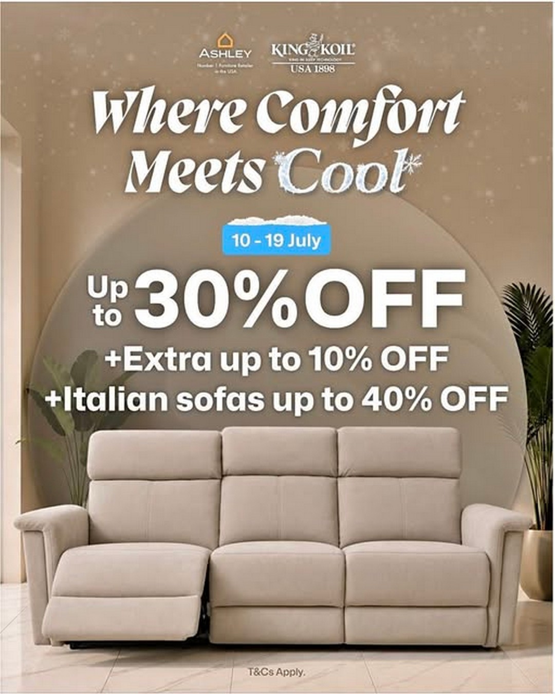 King-Koil-Singapore-Up-to-40-Off-Sofas 10-19 July 2026: King Koil Singapore: Up to 40% Off Sofas, Mattresses and Furniture Sale