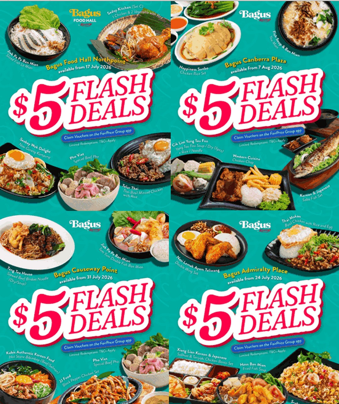 Kopitiam-Bagus-5-Flash-Deals-Promotion-–-Enjoy-Weekly-5 17 July–7 August 2026: Kopitiam Bagus $5 Flash Deals Promotion – Enjoy Weekly $5 Food Specials at Selected Singapore Outlets