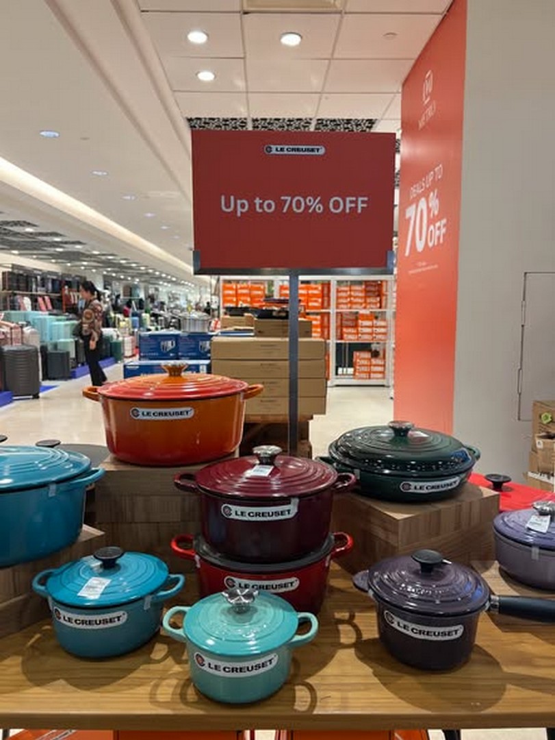 METRO-Singapore-Le-Creuset-Sale 22-26 July 2026: METRO Singapore Le Creuset Sale Promotion: First Time Ever Up To 70% Off Iconic Cookware At Metro Paragon