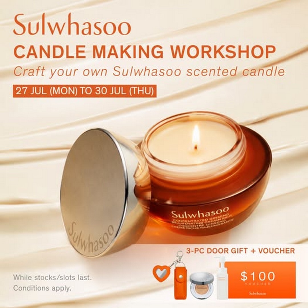 METRO-Singapore-Sulwhasoo-Candle-Making-Workshop-Promotion 27-30 July 2026: METRO Singapore Sulwhasoo Candle Making Workshop Promotion – Exclusive Beauty Workshop, $100 Voucher, Gifts and Premium Self-Care Experience at Paragon & Causeway Point