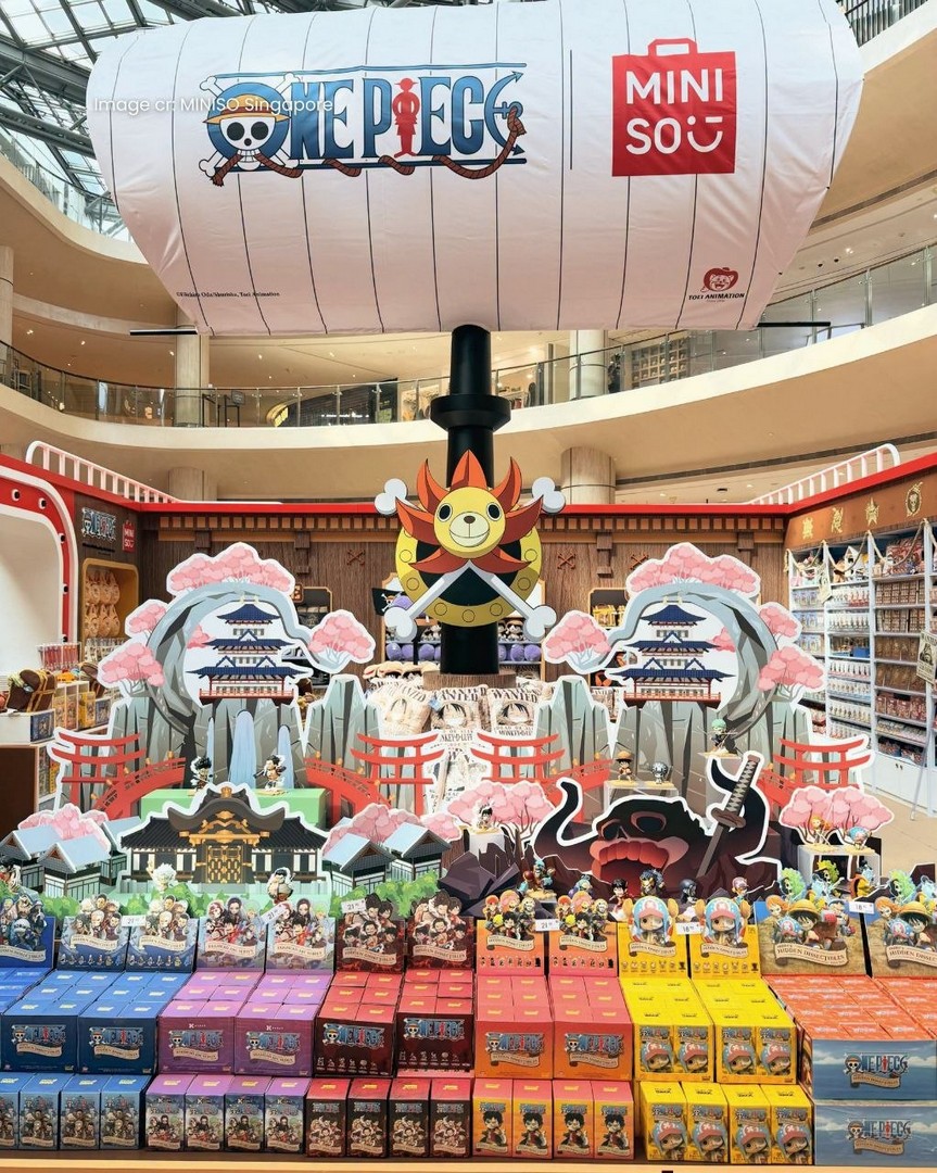 MINISO-Singapore-Biggest-One-Piece-Pop-Up-Event-at-Suntec-City-2 4–26 July 2026: MINISO Singapore Biggest One Piece Pop-Up Event at Suntec City – Exclusive Merchandise, Limited-Time Promotions and Collectibles Sale