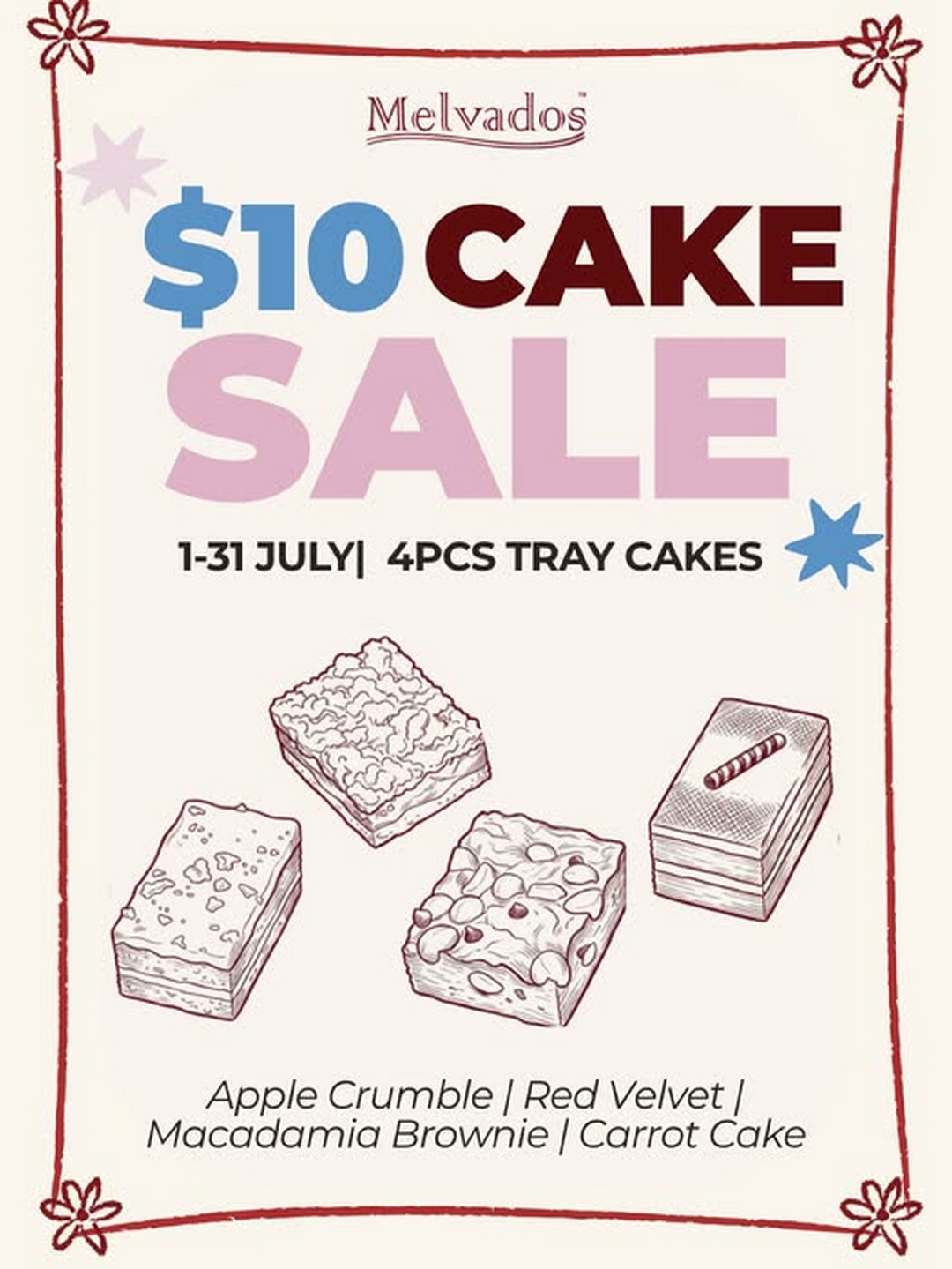 Melvados-Promotion-–-10-Favourites-Monthly-Deal 1–31 July 2026: Melvados, Promotion – $10 Favourites Monthly Deal on Selected Frozen Treats and Meals in Singapore
