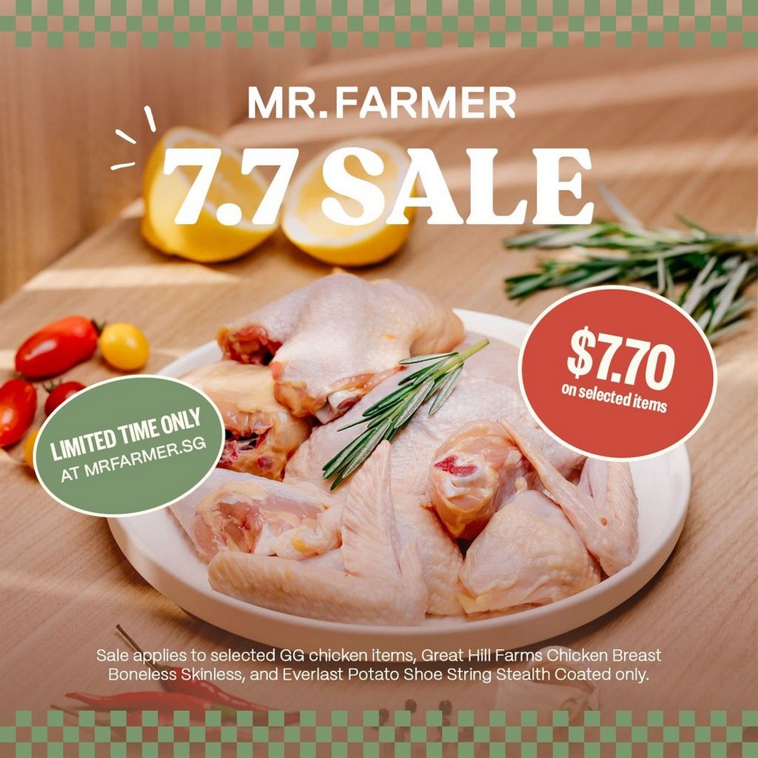 Mr-Farmer-7.70-Promotion 6 July 2026 onwards: Mr Farmer $7.70 Promotion – Enjoy 7 Favourite Meat and Side Products at Special Prices While Stocks Last