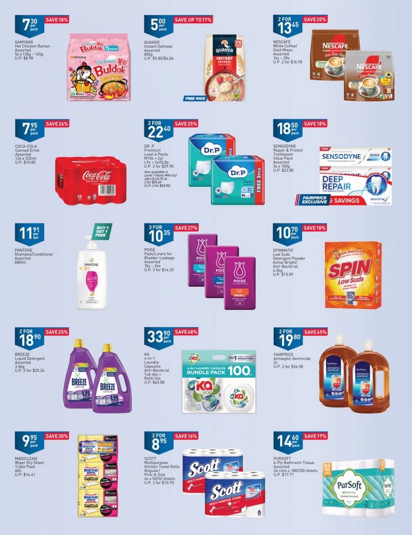 NTUC-FairPrice-Weekly-Must-Buy-Sale-1 9–15 July 2026: NTUC FairPrice Weekly Must Buy Sale Promotion – Buy 1 Free 1 Deals & Up to 48% OFF on Groceries and Household Essentials