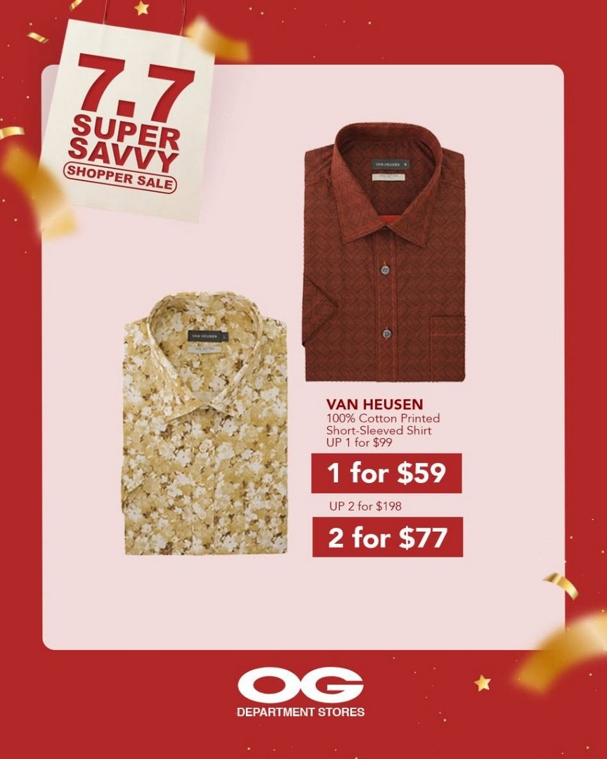 OG-Singapore-7.7-Storewide-Promotion-4 Now till 7 July 2026: OG Singapore 7.7 Storewide Promotion – Enjoy 20% OFF Regular-Priced Items Plus Extra Savings for OG Gold Members