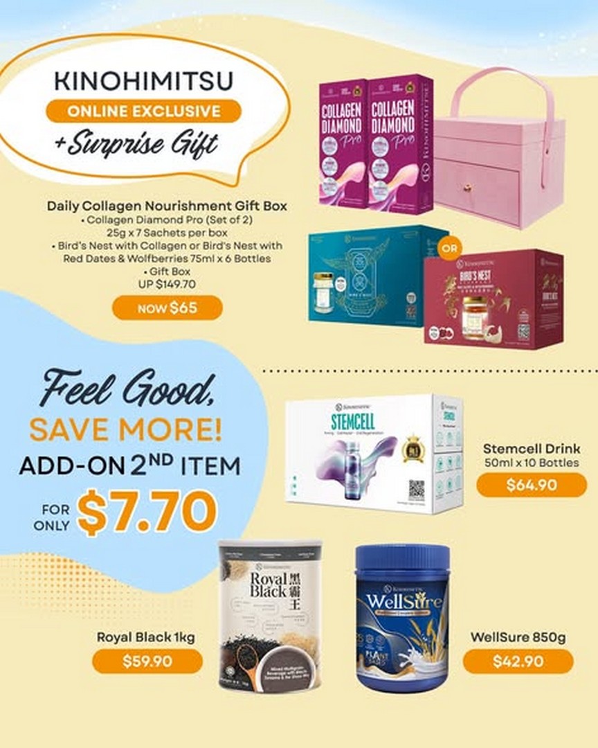 OG-Singapore-7.7-Summer-Sale-Promotio-1 Now till 13 July 2026: OG Singapore 7.7 Summer Sale Promotion – Enjoy Huge Online Exclusive Savings on Kinohimitsu, Delsey Paris, Comvita and More
