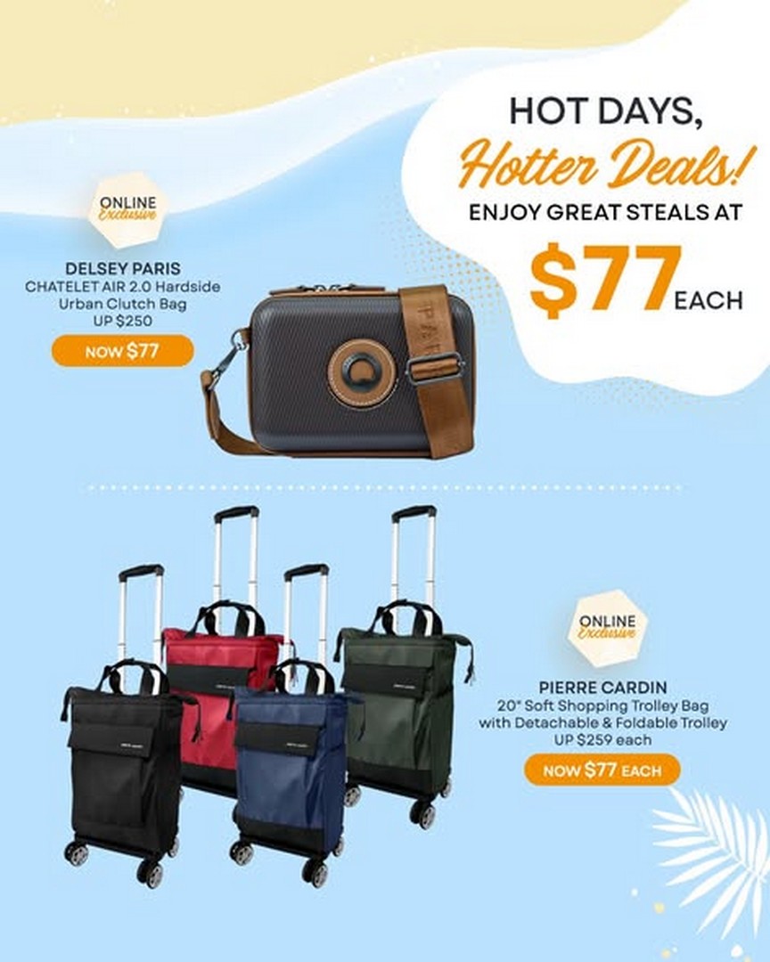 OG-Singapore-7.7-Summer-Sale-Promotio-3 Now till 13 July 2026: OG Singapore 7.7 Summer Sale Promotion – Enjoy Huge Online Exclusive Savings on Kinohimitsu, Delsey Paris, Comvita and More
