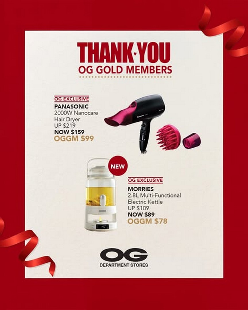 OG-Singapore-Gold-Member-Exclusive-Promotion-1 Now till 15 July 2026: OG Singapore Gold Member Exclusive Promotion – Enjoy Up to 20% OFF Plus Extra 10% Savings on Selected Brands