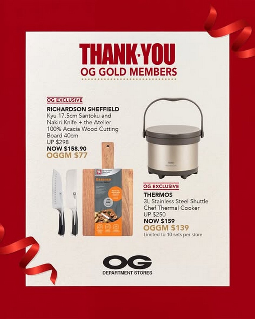 OG-Singapore-Gold-Member-Exclusive-Promotion-2 Now till 15 July 2026: OG Singapore Gold Member Exclusive Promotion – Enjoy Up to 20% OFF Plus Extra 10% Savings on Selected Brands