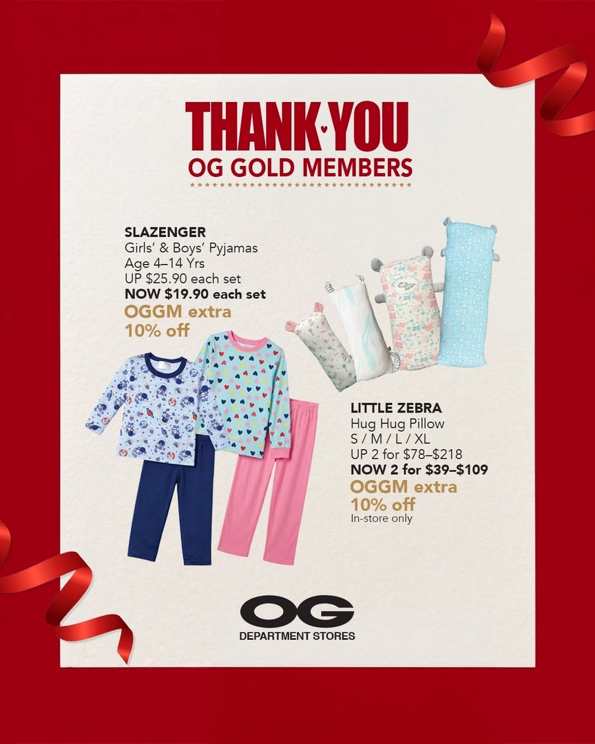 OG-Singapore-Gold-Member-Exclusive-Promotion-6 Now till 15 July 2026: OG Singapore Gold Member Exclusive Promotion – Enjoy Up to 20% OFF Plus Extra 10% Savings on Selected Brands