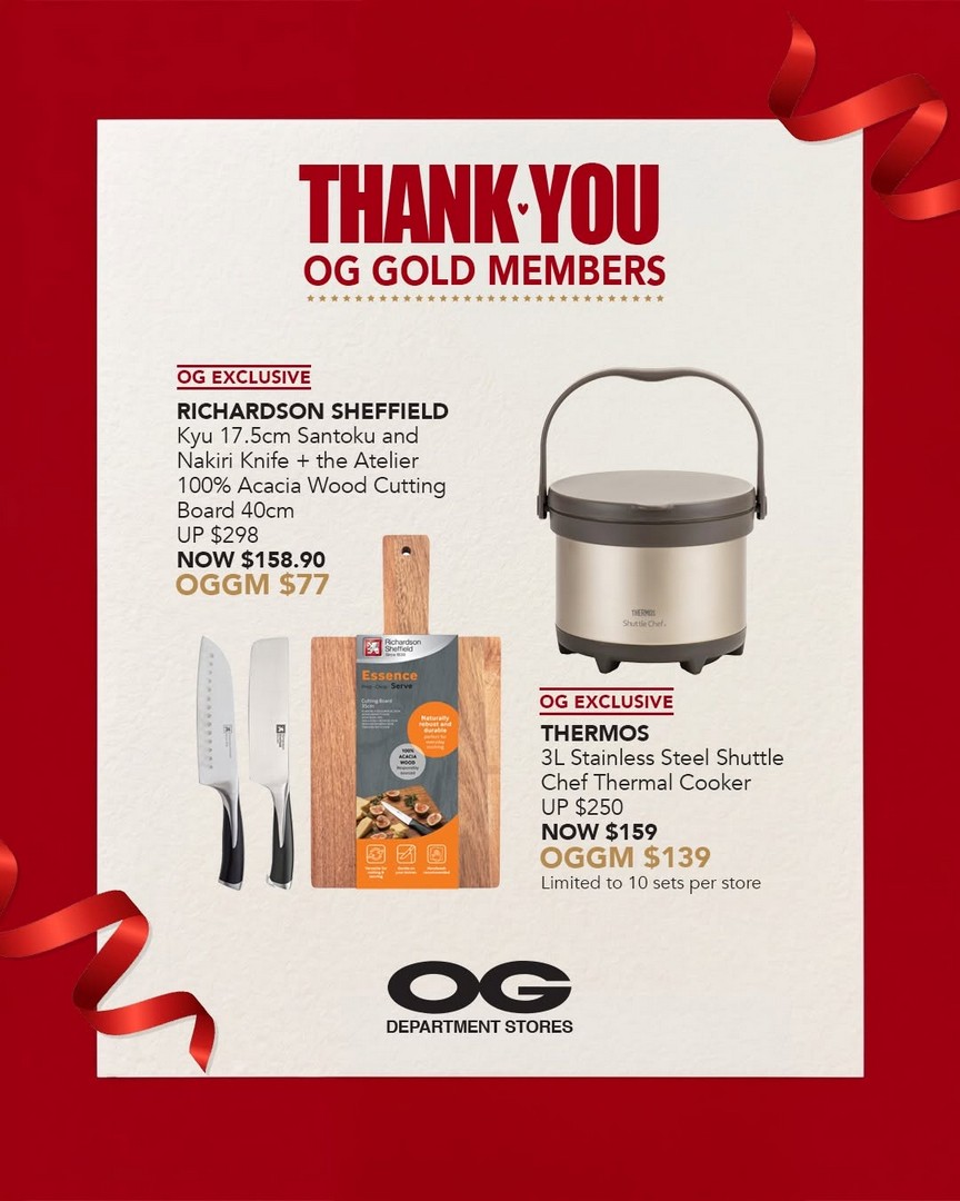 OG-Singapore-Gold-Member-Exclusive-Promotion-9 Now till 15 July 2026: OG Singapore Gold Member Exclusive Promotion – Enjoy Up to 20% OFF Plus Extra 10% Savings on Selected Brands