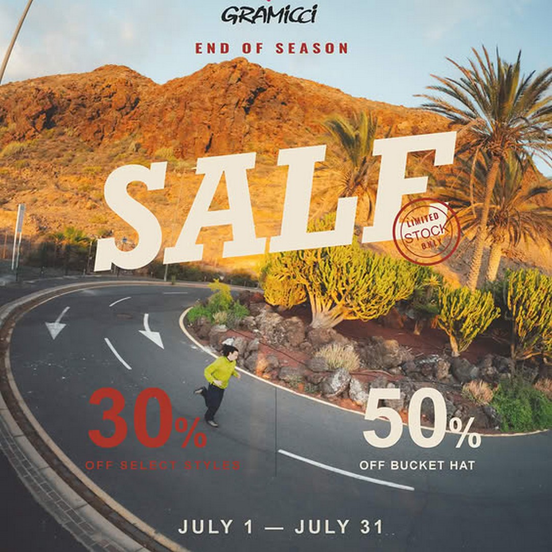Outdoor-Life-Singapore-Gramicci-End-of-Season-Sale 1–31 July 2026: Outdoor Life Singapore Gramicci End of Season Sale – Enjoy Up to 50% Off Selected Outdoor Apparel and Lifestyle Essentials Promotion at Funan Mall and Online