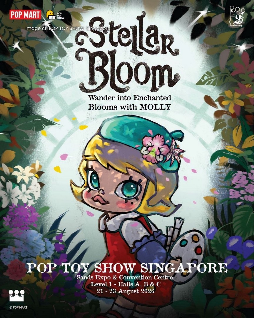POP-TOY-SHOW-Singapore-Returns-with-Stellar-Bloom-1 21–23 August 2026: POP TOY SHOW Singapore Returns with Stellar Bloom Theme at Marina Bay Sands – Collectibles Event Promotion You Shouldn't Miss