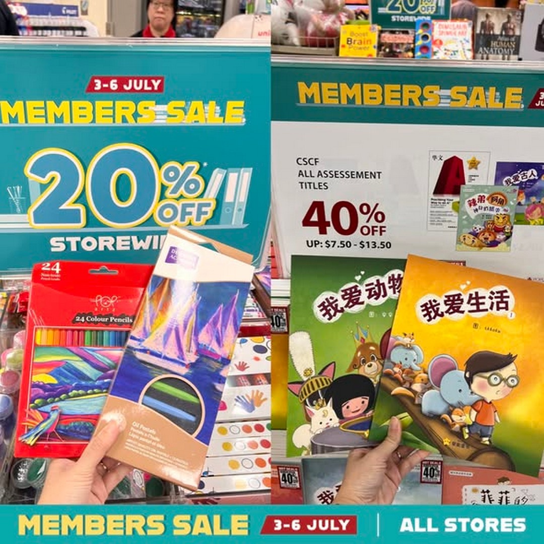 POPULAR-Bookstore-Singapore-Members-Sale-2 3–6 July 2026: POPULAR Bookstore Singapore Members Sale – Enjoy Exclusive Discounts, Rewards and Limited-Time Shopping Promotions at All Stores and Online