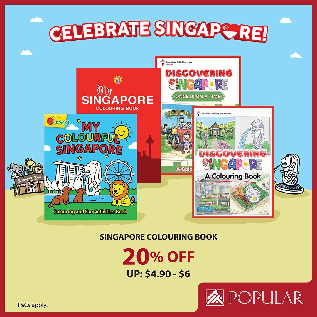 POPULAR-Singapore-National-Day-Promotion-7 Now Till 9 August 2026: POPULAR Singapore National Day Promotion: Celebrate Singapore With Special Books, Collectibles, Portable Fans And Everyday Essentials