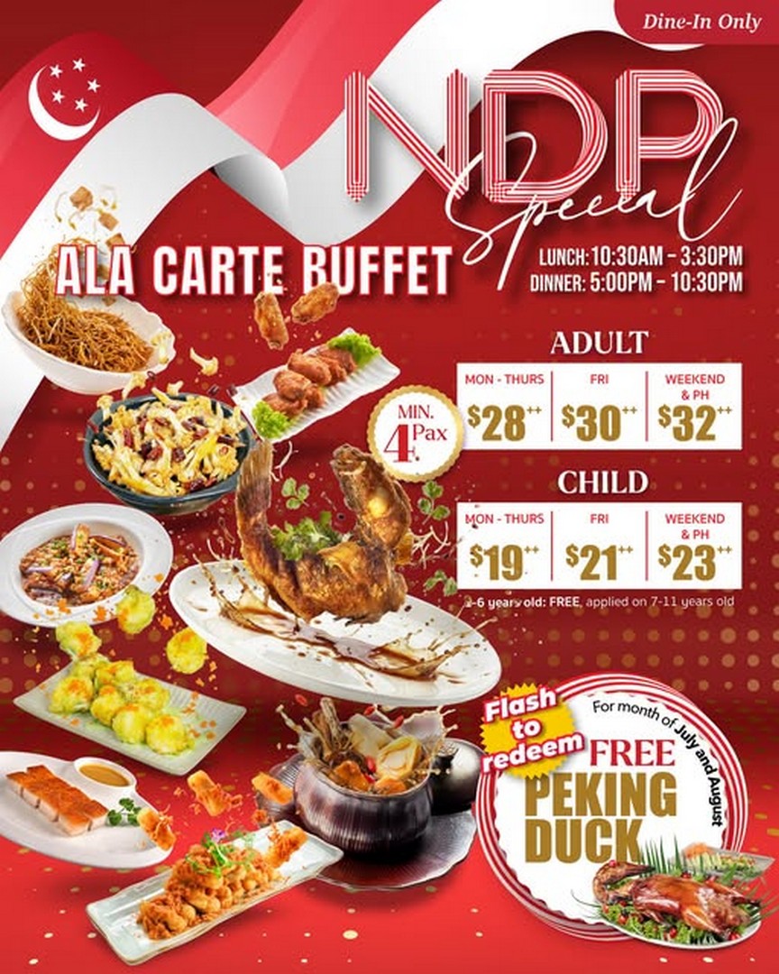 Peach-Garden-FREE-Peking-Duck-Promotion 9 July 2026 onwards: Peach Garden FREE Peking Duck Promotion – Enjoy a Complimentary Signature Peking Duck with Your Family Feast