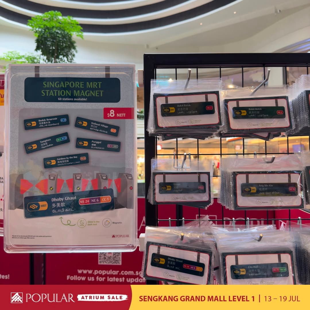 Popular-Bookstore-Singapore-Atrium-Sale-20 13-19 July 2026: Popular Bookstore Singapore Atrium Sale – Save Up to 70% OFF on Books, Stationery, Disney & Sanrio Promotion at Sengkang Grand Mall Level 1