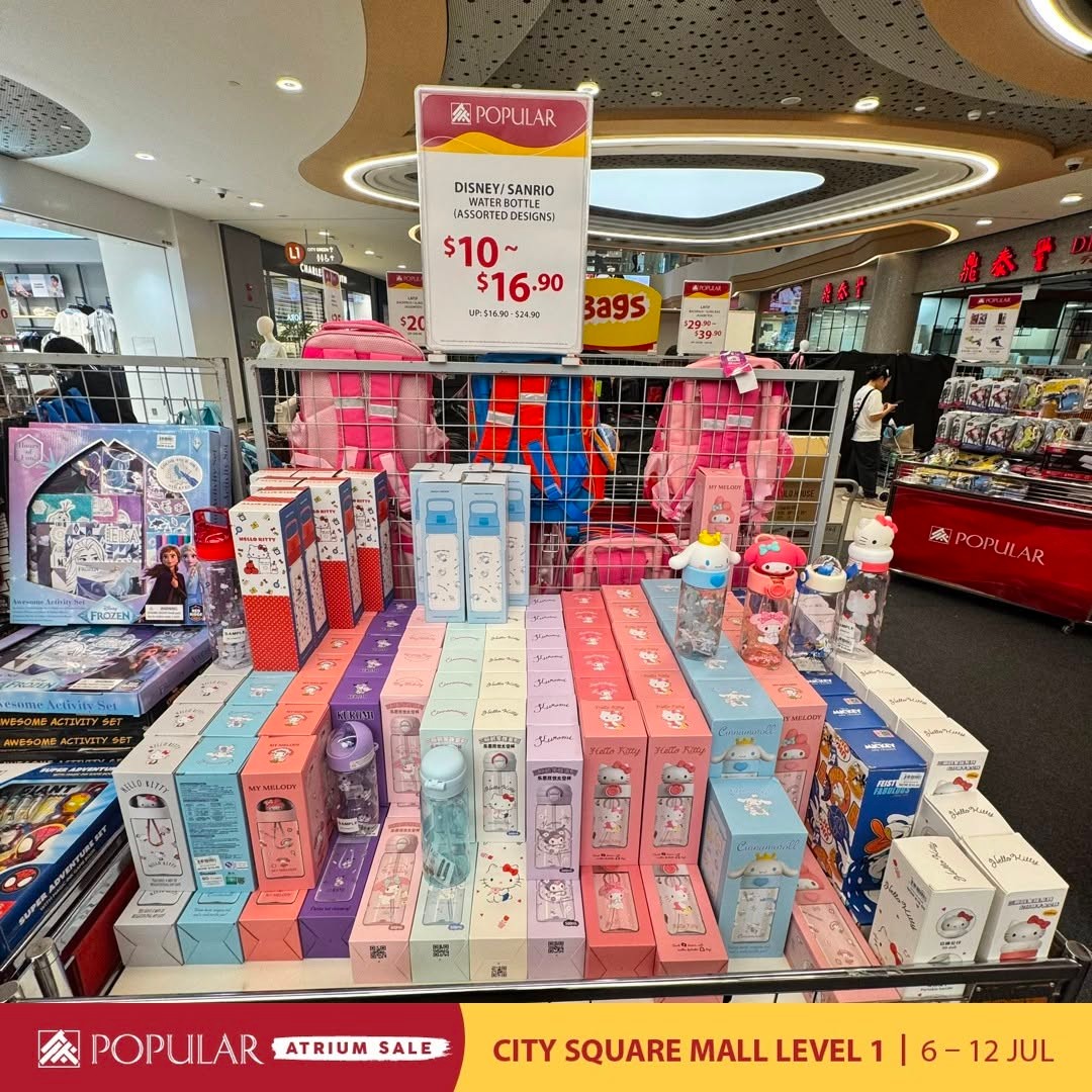 Popular-Bookstore-Singapore-Atrium-Sale-–-Save-Up-to-70-on-Books-16 6-12 July 2026: Popular Bookstore Singapore Atrium Sale – Save Up to 70% on Books, Stationery, Disney & Sanrio Promotion at City Square Mall