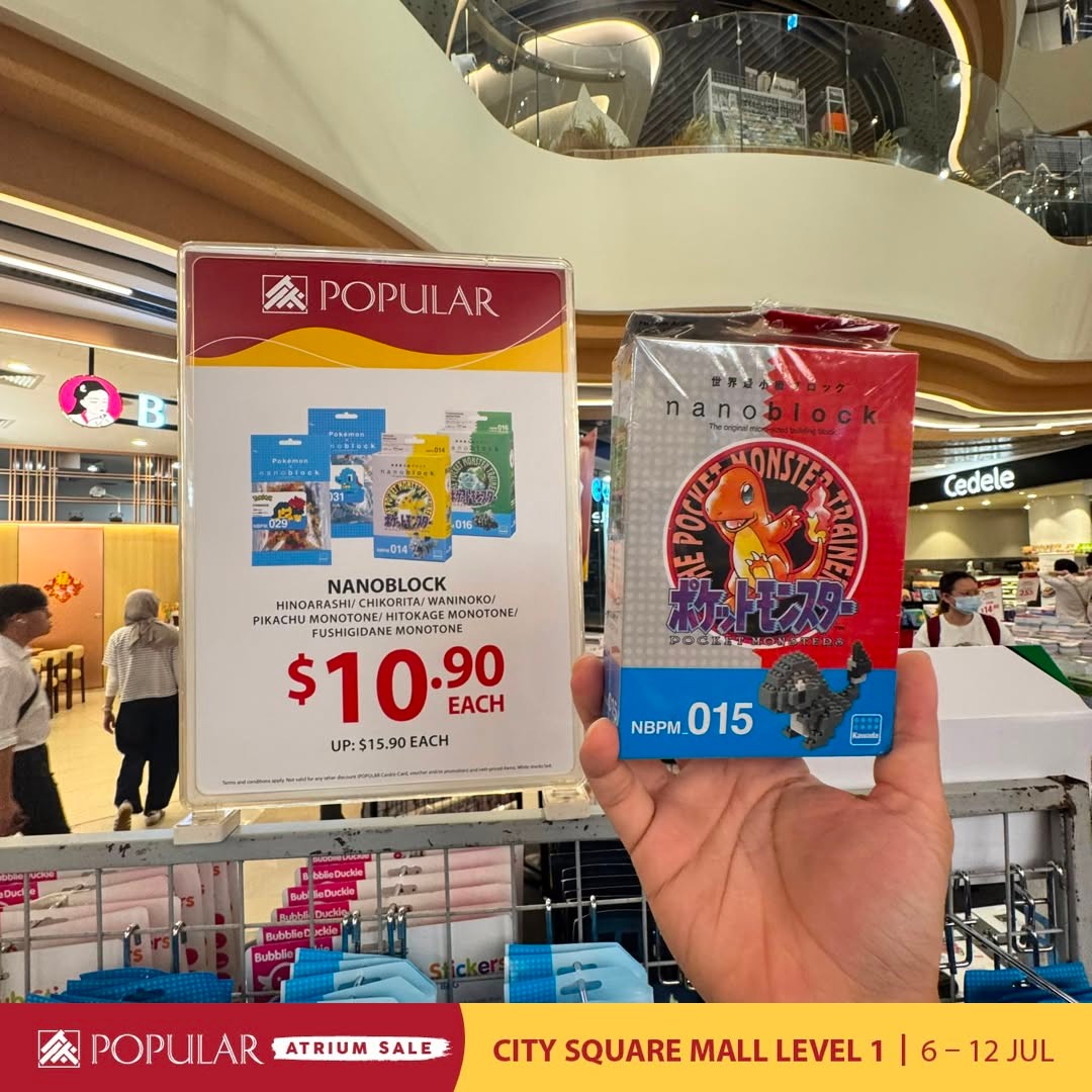 Popular-Bookstore-Singapore-Atrium-Sale-–-Save-Up-to-70-on-Books-18 6-12 July 2026: Popular Bookstore Singapore Atrium Sale – Save Up to 70% on Books, Stationery, Disney & Sanrio Promotion at City Square Mall