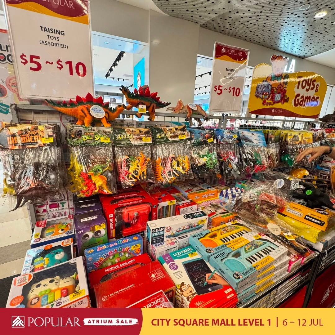 Popular-Bookstore-Singapore-Atrium-Sale-–-Save-Up-to-70-on-Books-23 6-12 July 2026: Popular Bookstore Singapore Atrium Sale – Save Up to 70% on Books, Stationery, Disney & Sanrio Promotion at City Square Mall