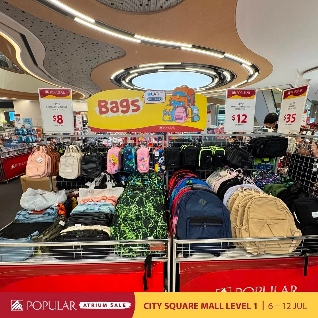 Popular-Bookstore-Singapore-Atrium-Sale-–-Save-Up-to-70-on-Books-26 6-12 July 2026: Popular Bookstore Singapore Atrium Sale – Save Up to 70% on Books, Stationery, Disney & Sanrio Promotion at City Square Mall