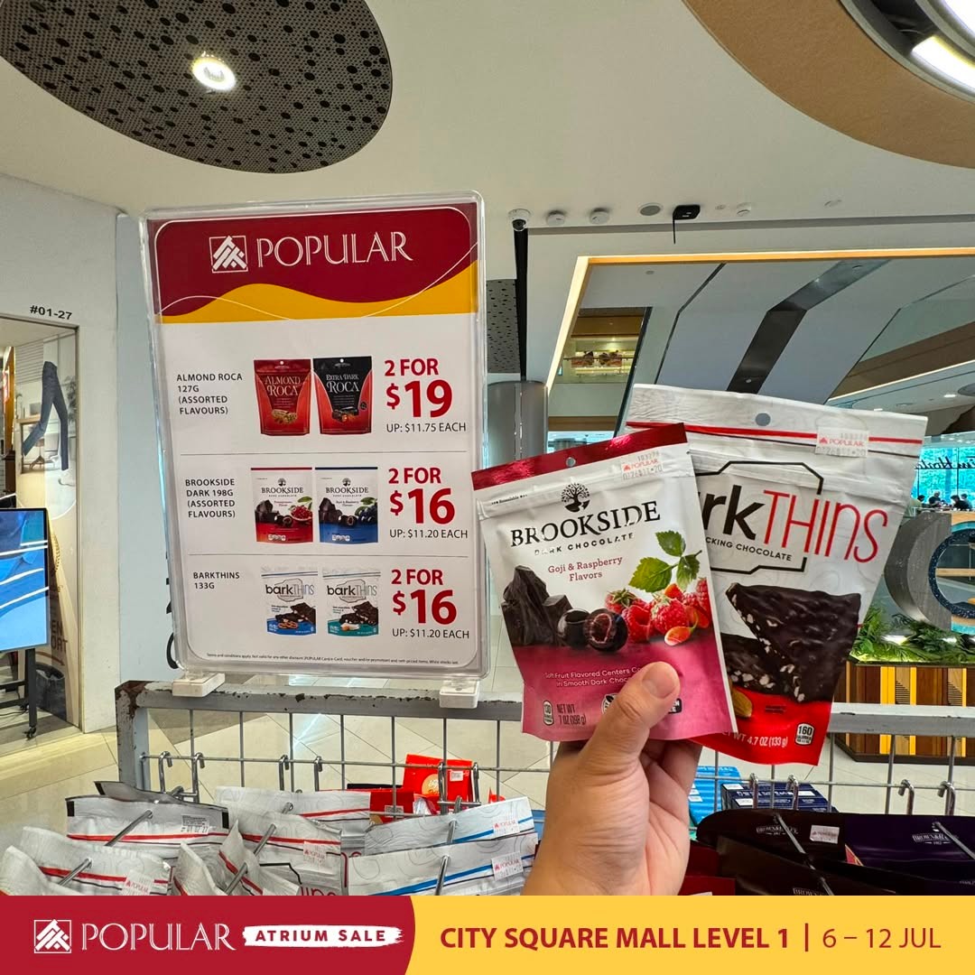Popular-Bookstore-Singapore-Atrium-Sale-–-Save-Up-to-70-on-Books-5 6-12 July 2026: Popular Bookstore Singapore Atrium Sale – Save Up to 70% on Books, Stationery, Disney & Sanrio Promotion at City Square Mall