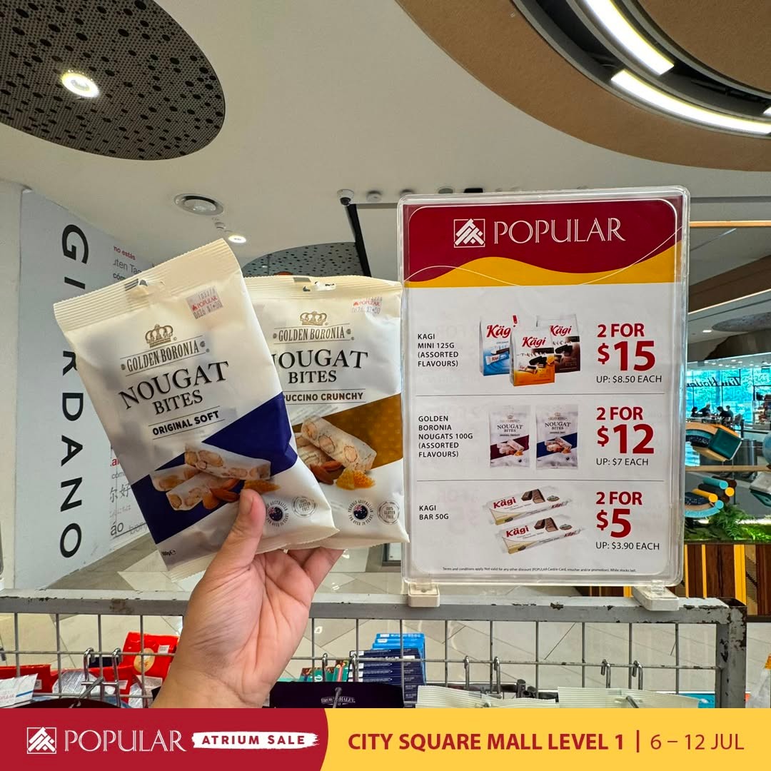 Popular-Bookstore-Singapore-Atrium-Sale-–-Save-Up-to-70-on-Books-9 6-12 July 2026: Popular Bookstore Singapore Atrium Sale – Save Up to 70% on Books, Stationery, Disney & Sanrio Promotion at City Square Mall