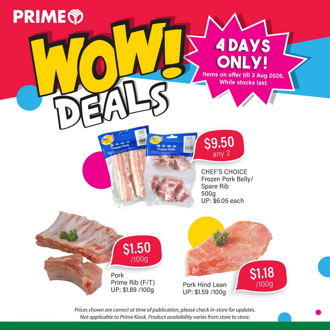 Prime-Supermarket-WOW-Deals-4-Days-Only-Fresh-Groceries-5 Now till 3 August 2026: Prime Supermarket: WOW Deals 4 Days Only Fresh Groceries, Daily Essentials & Favourite Picks Sale Promotion