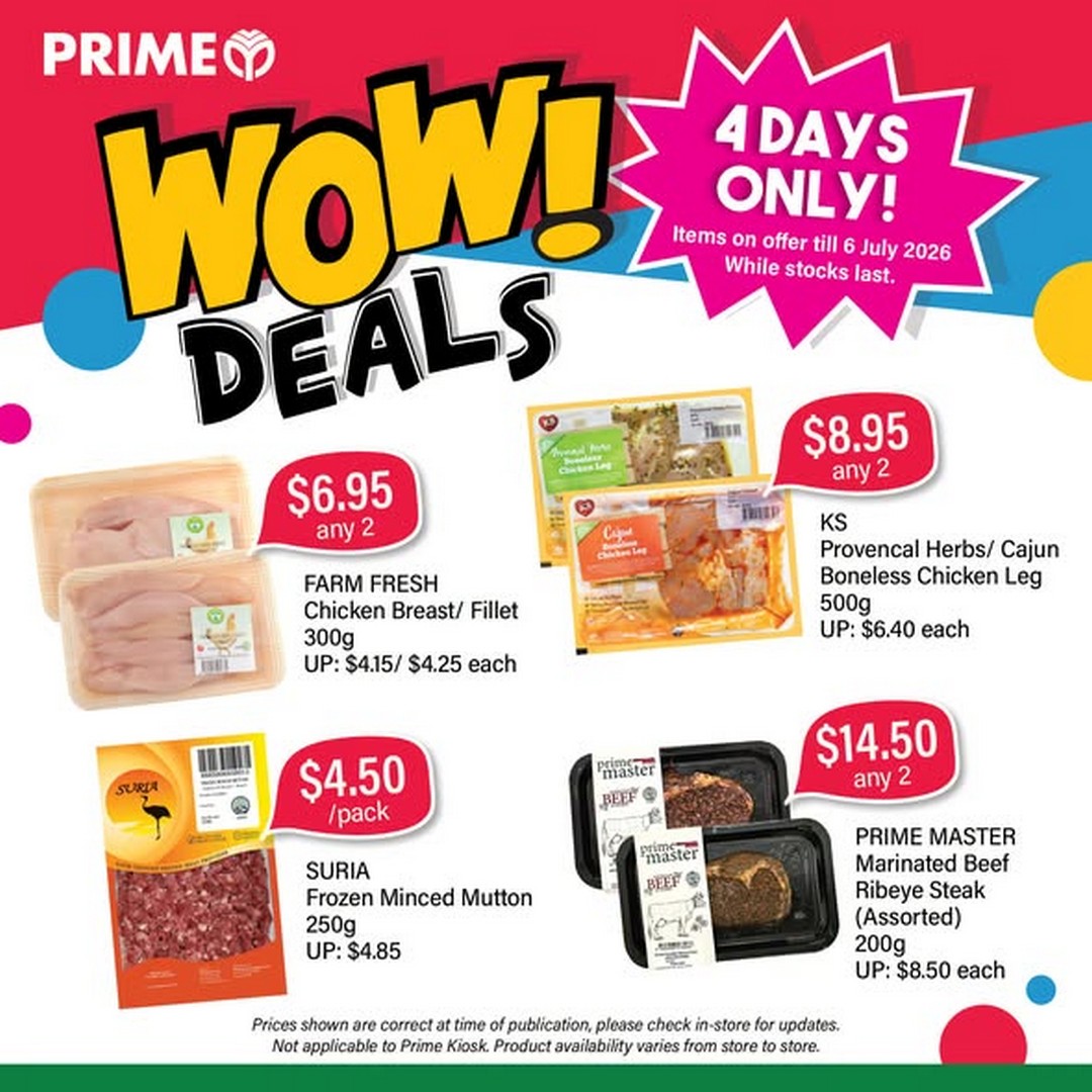 Prime-Supermarket-WOW-Weekend-Promotion-3 3-6 July 2026: Prime Supermarket WOW Weekend Promotion – Save More on Fresh Groceries, Household Essentials and Everyday Favourites Across Singapore