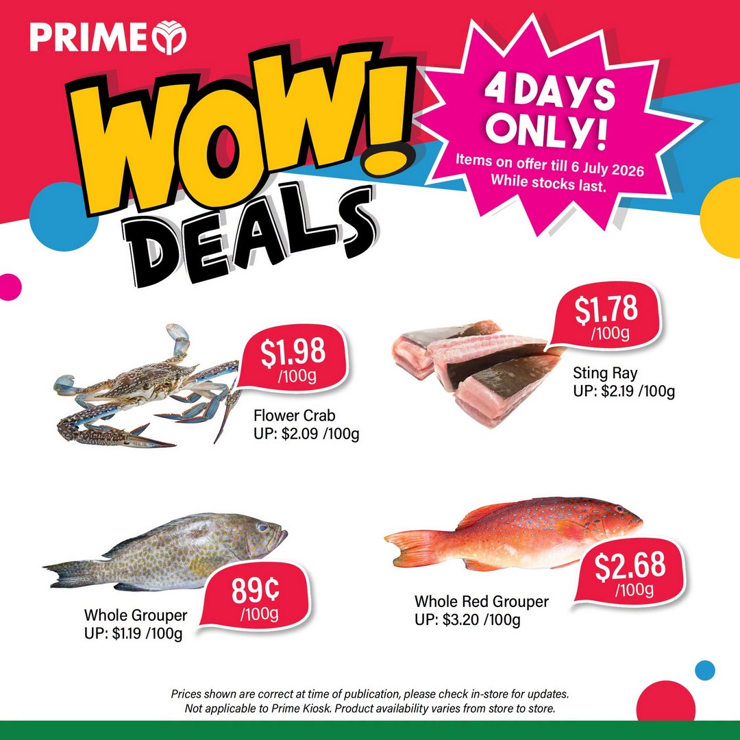 Prime-Supermarket-WOW-Weekend-Promotion-5 3-6 July 2026: Prime Supermarket WOW Weekend Promotion – Save More on Fresh Groceries, Household Essentials and Everyday Favourites Across Singapore