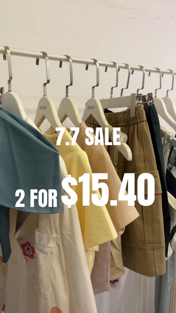 Purpur-7.7-Sale 8-9 July 2026: Purpur 7.7 Sale Promotion – Buy 2 Fashion Items for Only RM25.67, Limited-Time Fashion Bargain Worth Shopping