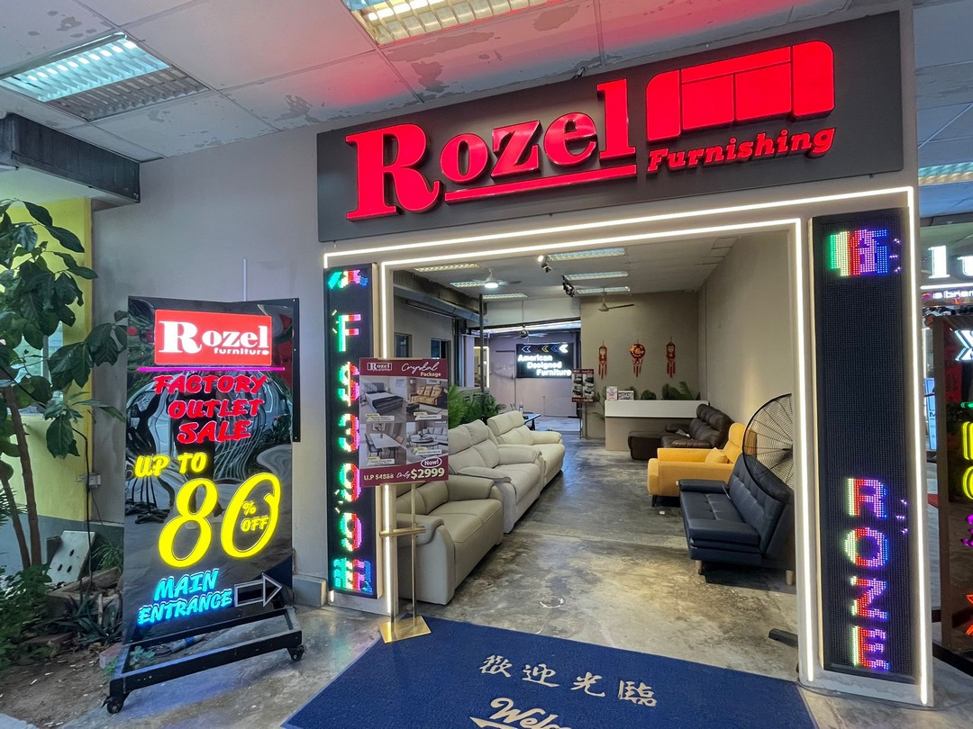 Rozel-Factory-Direct-Furniture-Tentage-Sale-Singapore-2 19-26 July 2026: Rozel Factory-Direct Furniture Tentage Sale Singapore – Save Up to 80% on Premium Furniture and Dormiflex Mattress Promotion at Labrador Villa Road