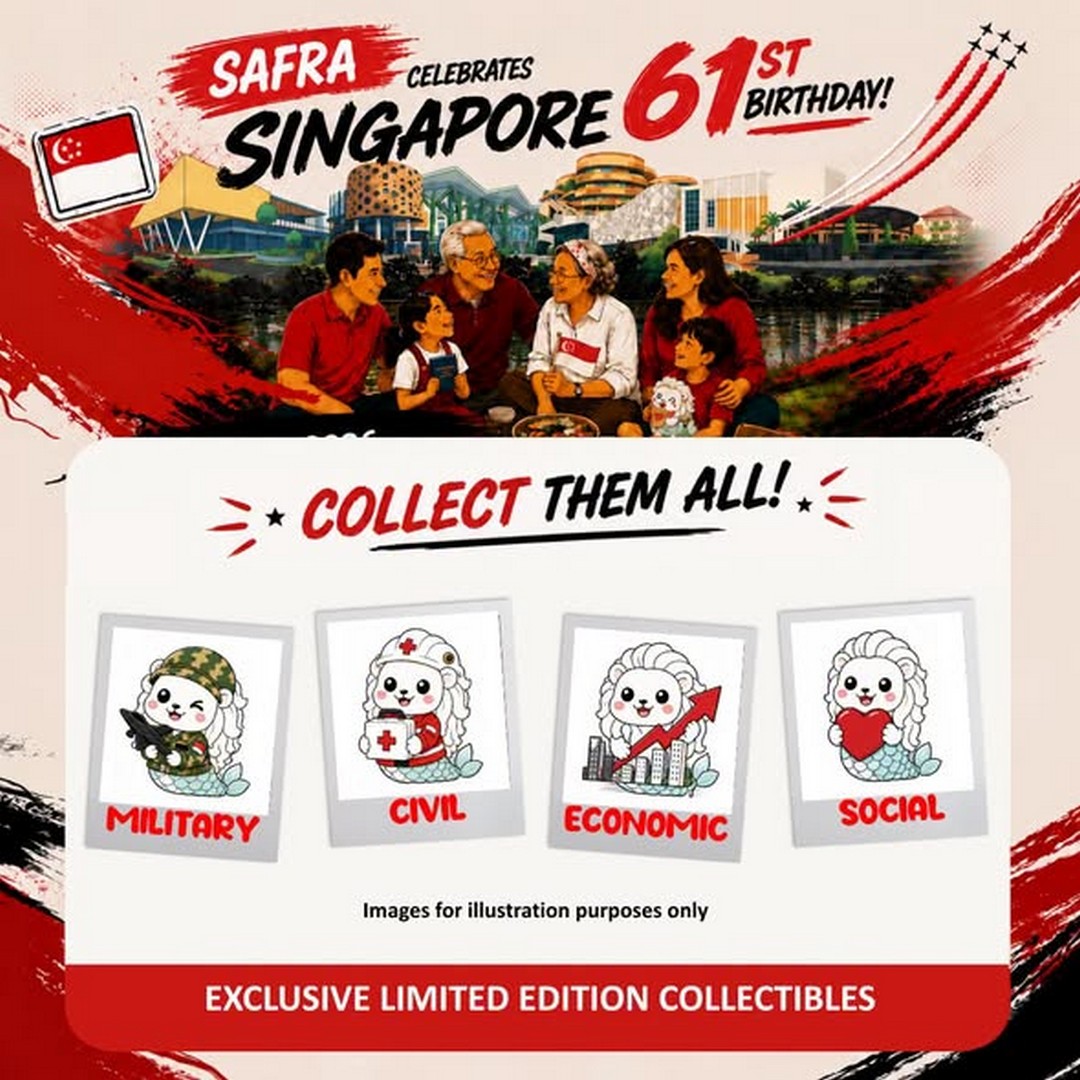 SAFRA-SG61-Passport-Exclusive-Promotion-at-SAFRA-Choa-Chu-Kang-1 13-20 July 2026: SAFRA SG61 Passport Exclusive Promotion at SAFRA Choa Chu Kang – Limited National Day Collectibles, T-Shirt Painting Activity and Lucky Draw Event